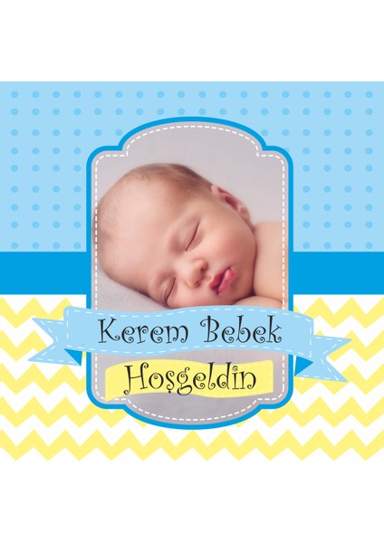 Kişiye Özel Resimli Hoşgeldin Bebek Yastık fiyatları