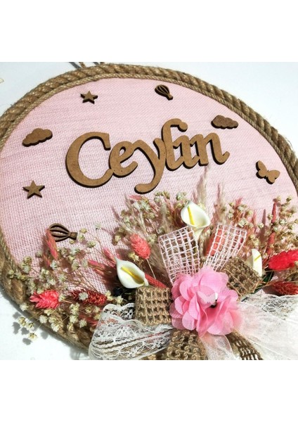 Kız Bebek Kapı Süsü, Hastane Kapı Süsü, Duvar Süsü (1 Adet) Pembe - 36101 modelleri