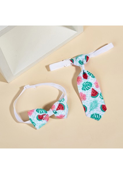 TG-HP108 Desenli Kedi Köpek Papyonu modelleri