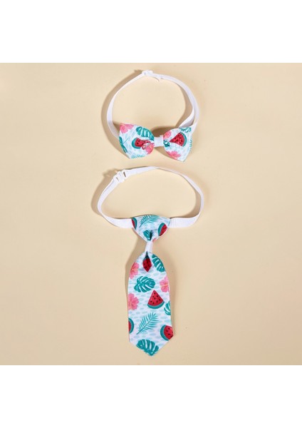 TG-HP108 Desenli Kedi Köpek Papyonu fırsatları