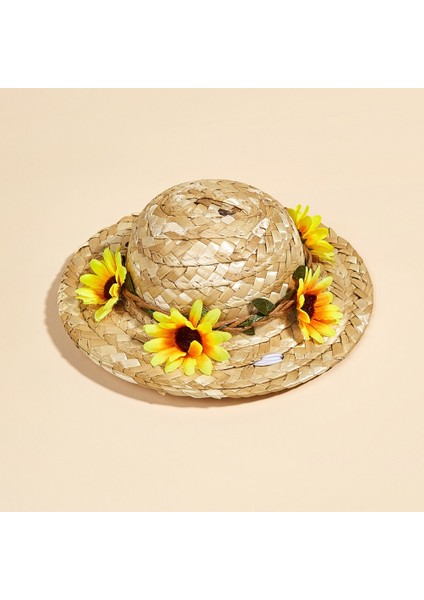 Çiçekli Hasır Şapka fiyatları