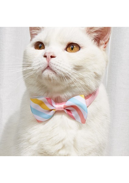 TG-HP108 Desenli Kedi Köpek Papyonu