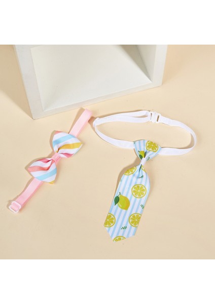 TG-HP108 Desenli Kedi Köpek Papyonu modelleri