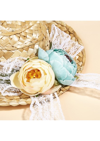 Çiçekli Hasır Şapka(Yurt Dışından) modelleri