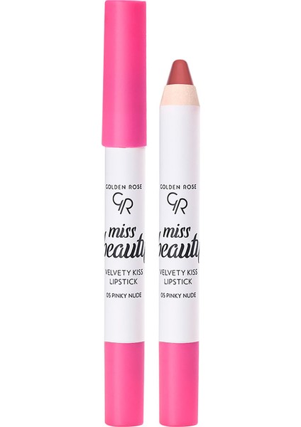 gr Mıss Beauty Velvety Kıss Lıps. No:05 Pınky Nude