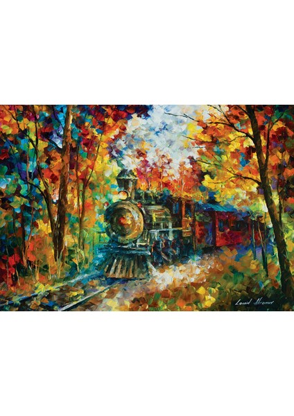 Art Puzzle Sonbahar Treni 500 Parça Puzzle