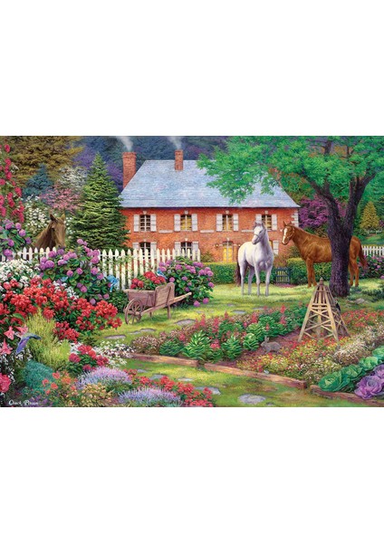 Atlı Bahçe 1500 Parça Puzzle