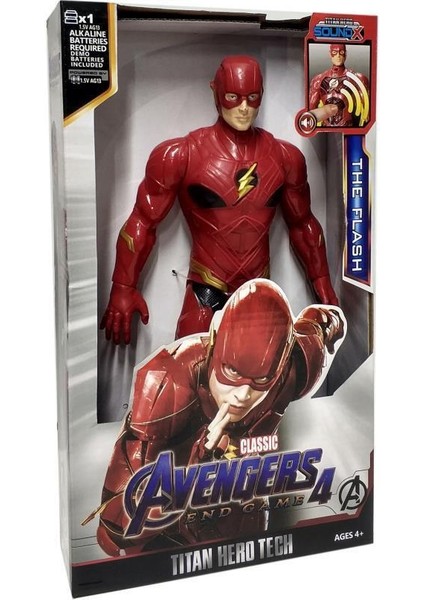 Avengers Sesli Flash Figür Oyuncak - 8818-5-FLASH