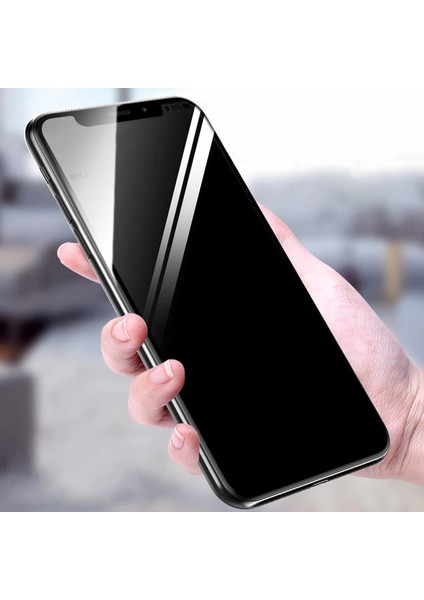 Apple iPhone 13 Mini Hayalet Privacy Gizli Cam Ekran Koruyucu Siyah