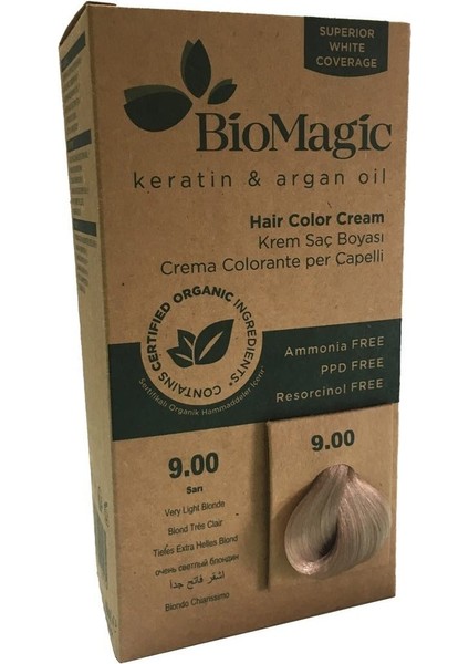 Saç Boyası Sarı No: 9.00