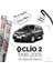 Renault Clio 2 Muz Silecek Takımı (1998-2005) Bosch Aeroeco 1