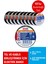Elektrik Izolasyon Bandı Spvc, 10M x 15MM, Siyah Renk X10 Adet 1