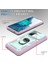 Kamera Kaydırıcı Tasarım 3-In-1 Tpu + Pc + Metal Telefon Kılıf Samsung Galaxy S20 Fe / S20 Fan Sürümü / S20 Fe 5g Için / S20 Fan Edition 5g Için - Yeşil / Pembe (Yurt Dışından) 5