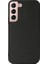 Karbon Fiber Doku Telefon Kılıfı Pu Deri Kaplamalı Pc + Tpu Hibrid Kılıf Samsung Galaxy S22 + 5g Için Için - Siyah (Yurt Dışından) 1