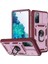 Kamera Kaydırıcı Tasarım 3-In-1 Tpu + Pc + Metal Telefon Kılıf Samsung Galaxy S20 Fe / S20 Fan Sürümü / S20 Fe 5g Için / S20 Fan Edition 5g Için - Pembe (Yurt Dışından) 1