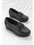 Siyah Kadın Loafer Ayakkabı K01797002109 1