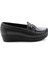 Siyah Kadın Loafer Ayakkabı K01797002109 2
