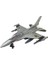 Sesli Işıklı Metal F16 - Savaş Uçağı 22 cm - HW777-16-GRI 1