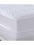 Mikrofiber Kapitone Alez Fitted Su Sıvı Geçirmez Tek Çift Kişilik Yatak Pedi Koruyucu Çarşaf 11EBAT 3