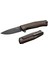 MT01A Eb Myto Old Black M390 Blade, Earth Brown Aluminum Handle Çakı 1