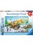 Çocuk Puzzle 2X24 Parça Ekskavatör ve Traktör 78028 2