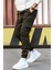 Haki Kargo Cep Jogger Pantolon 5647 1