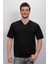Erkek V Yaka İnce Triko Tshirt 1202 1