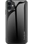 Apple iPhone 12 Mini Için Karbon Fiber Temperli Cam Cep Telefonu Kılıfı - Siyah (Yurt Dışından) 1