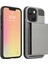 Apple iPhone 13 Pro Için Çizilmez Kart Tutuculu Tpu + Pc Telefon Kılıfı - Gri (Yurt Dışından) 1