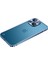 Apple iPhone 13 Mini Için Temperli Cam + Metal Hibrit Telefon Kılıfı - Mavi (Yurt Dışından) 1