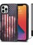 Apple iPhone 13 Pro Için Kayışlı Çizilmez Desenli Tpu + Pc Telefon Kılıfı - Amerikan Bayrağı (Yurt Dışından) 1