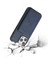 Apple iPhone 13 Pro Için Kart Bölmeli Dahili Manyetik Metal Levhalı Pu Deri Pc + Tpu Hibrit Kılıf - Mavi (Yurt Dışından) 2