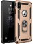 Apple iPhone Xs Max Için Standlı Pc + Tpu Hibrit Telefon Kılıfı - Altın (Yurt Dışından) 1