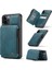 C20 Apple iPhone 11 Pro Max Için Fermuarlı Cep Pu Deri Kaplamalı Kılıf - Mavi (Yurt Dışından) 1