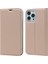 Apple iPhone 13 Pro Için Çok Yönlü Korumalı Kart Yuvalı Standlı Darbeye Dayanıklı Deri Kılıf - Gül Altın (Yurt Dışından) 1