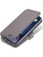 Apple iPhone 12 Mini 5.4 Inç Için Deri Cüzdan Kapaklı Kılıf - Gri (Yurt Dışından) 2