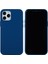 Apple iPhone 13 Pro Için Çizilmez Sıvı Silikon Cep Telefonu Kılıfı - Mavi (Yurt Dışından) 1