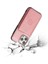 Apple iPhone 13 Pro Için Kart Bölmeli Dahili Manyetik Metal Levhalı Pu Deri Pc + Tpu Hibrit Kılıf - Gül Altın (Yurt Dışından) 2