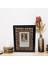 Dekoratif Dikdörtgen Doğal Ahşap Resim Çerçeve 25 x 20 cm 3