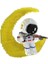 Parçalı Setler Işıklı Kemancı Astronot Eğitici Oyuncaklar 1485 Parça (Yurt Dışından) 1
