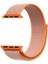 Apple Watch Uyumlu Dokuma Kordon Kayış 1-2-3-4-5-6-7-Se 38MM 40MM - Turuncu 1