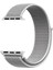 Apple Watch Uyumlu Dokuma Kordon Kayış 1-2-3-4-5-6-7-Se 38MM 40MM -Açık Gri 1