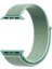 Apple Watch Uyumlu Dokuma Kordon Kayış 1-2-3-4-5-6-7-Se 38MM 40MM - Deniz Yeşili 1