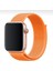 Apple Watch Uyumlu Dokuma Kordon Kayış 1-2-3-4-5-6-7-Se 38MM 40MM-TURUNCU 1