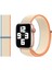 Apple Watch Uyumlu Dokuma Kordon Kayış 1-2-3-4-5-6-7-Se 38MM 40MM - Renkli Krem 1