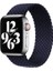 Apple Watch Uyumlu Kordon Kayış Bileklik Örgü Loop Lacivert 42-44 mm S Beden 1