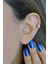 Sacce Scarves&Accessories Baget Taşlı Halka Tragus Piercing Helix Kıkırdak Küpesi 4