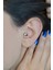 Sacce Scarves&Accessories Tektaş Halka Tragus Piercing Helix Kıkırdak Küpesi Gümüş Renk 1