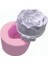 3 Boyutlu 6cm Gül Çiçek Silikon Kalıp K-596 1