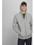 Fermuarlı Erkek Kapüşonlu Sweatshirt - 12181901 1